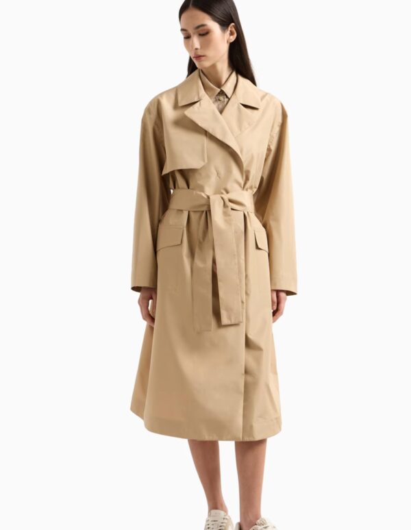 Gabardina larga , impermeable ARMANI EXCHANGE - Imagen 2